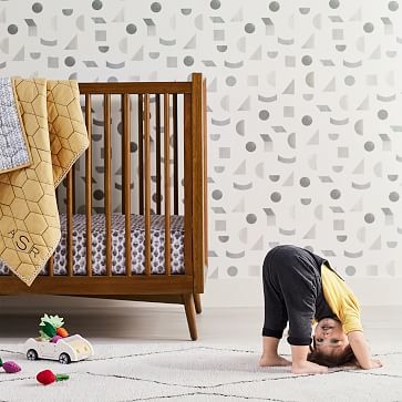 Honeycomb Toddler Quilt, Horseradish, WE Kids - Image 3