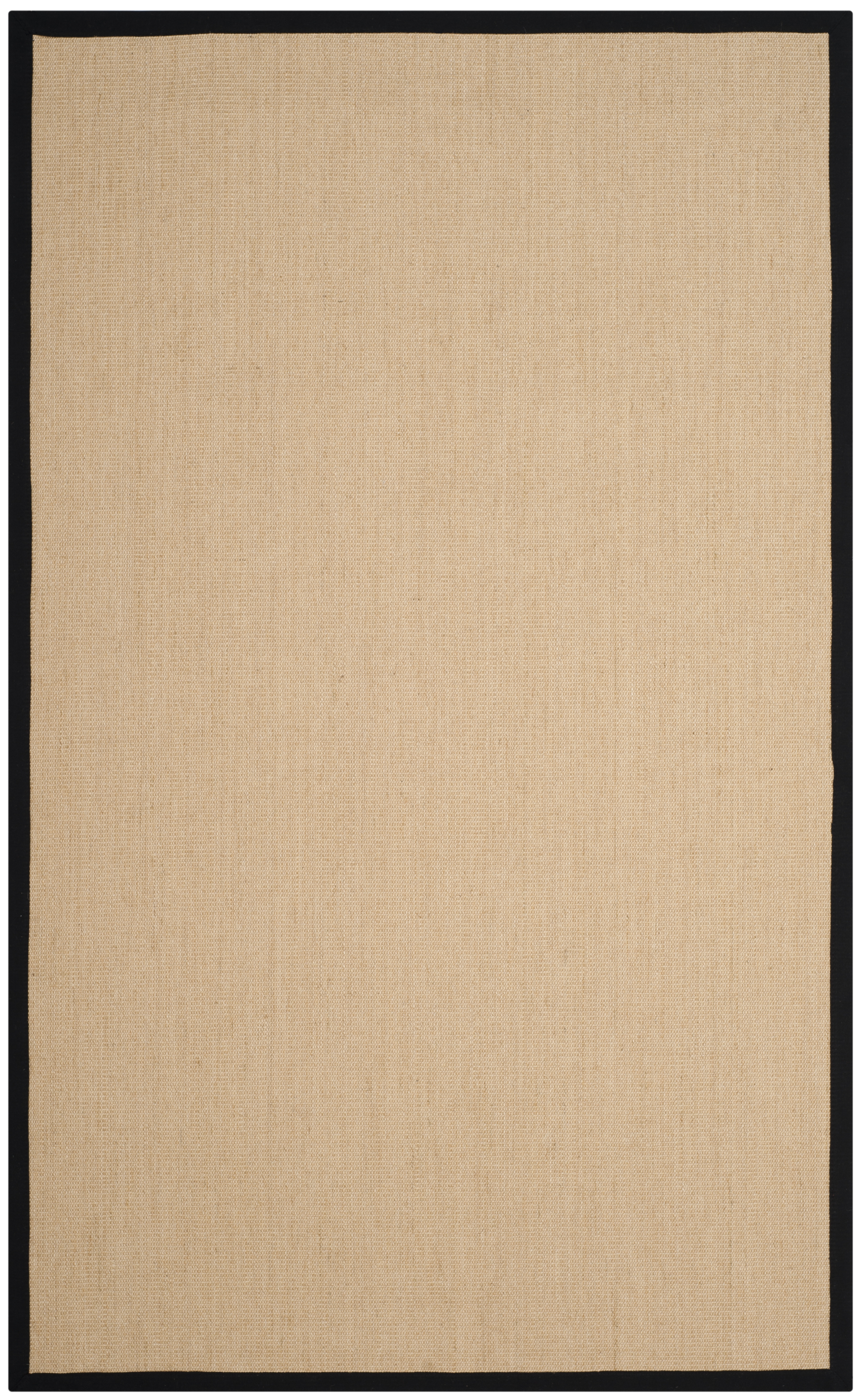 Arlo Home Woven Area Rug, NF131A, Beige/Black,  4' X 6' - Image 0