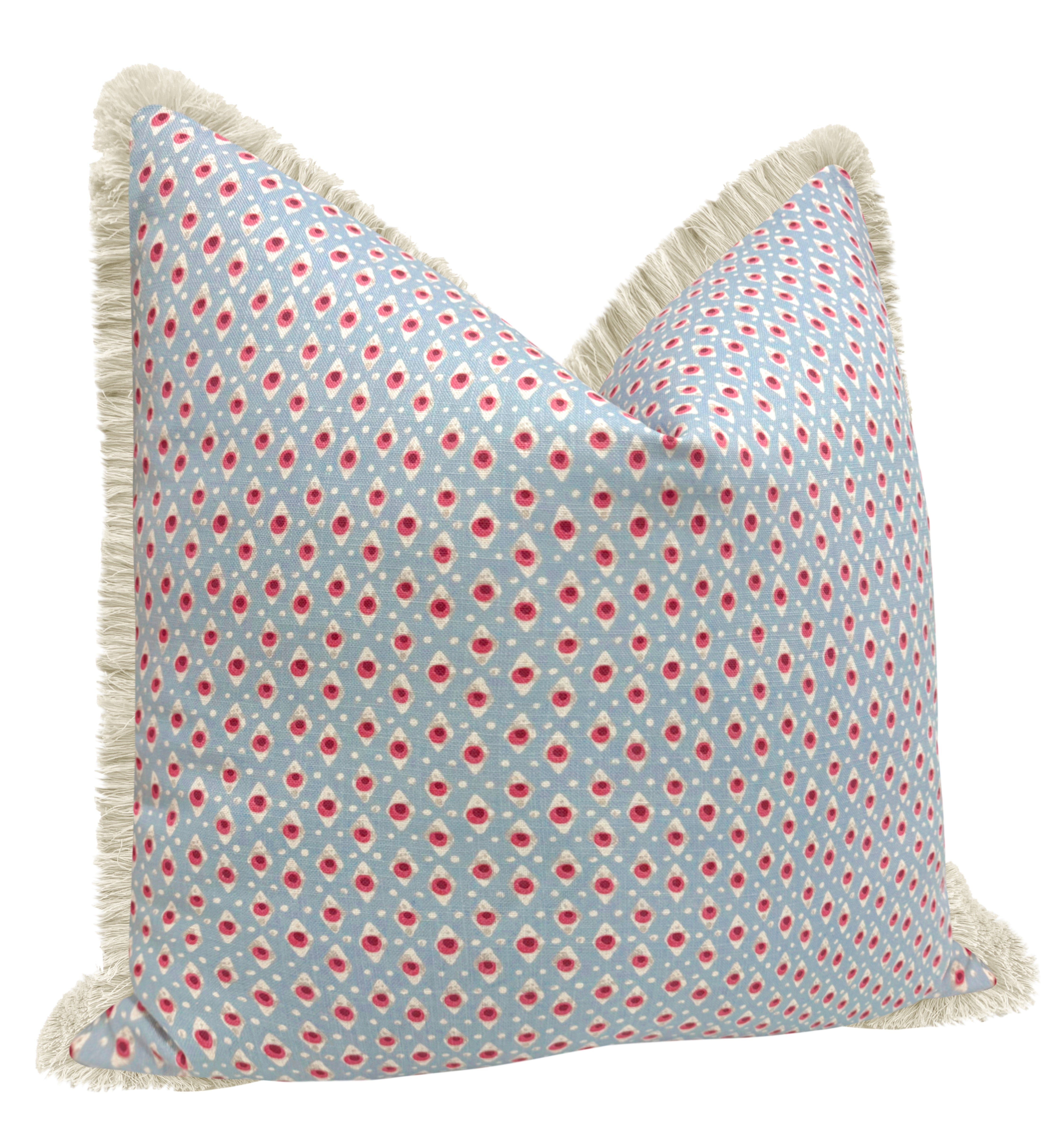 ELLISTON HOUSE : DELLA DOT // RADISH - SAMPLE 4" X 4" / BUTTERFLY FLANGE - Image 2