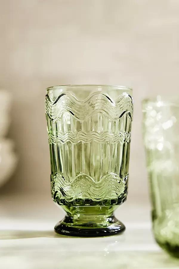 Polly Textured Glass Tumblers, Set of 4 - Image 0
