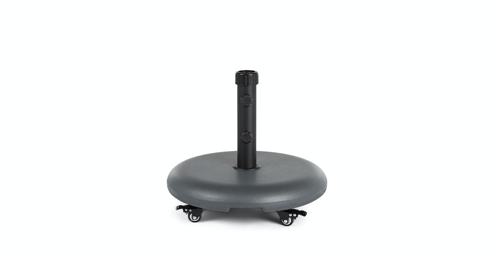 Paima Wheeled Umbrella Base - Black - Image 0