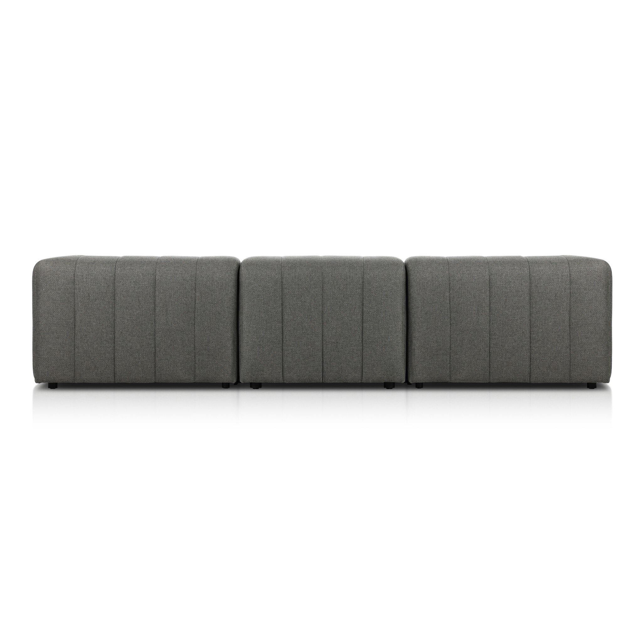 Gwen Outdoor 4-Piece Sectional - Hayes Charcoal - Image 4