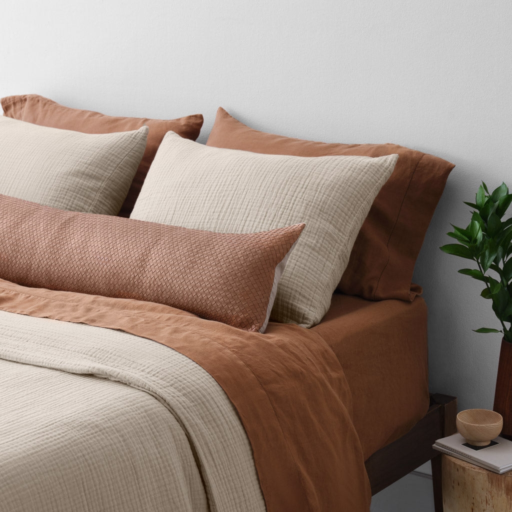 The Citizenry Organic Cotton Gauze Duvet Set | King/California King | White - Image 6