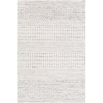 Armory Geometric Handwoven Neutral Area Rug - Image 0