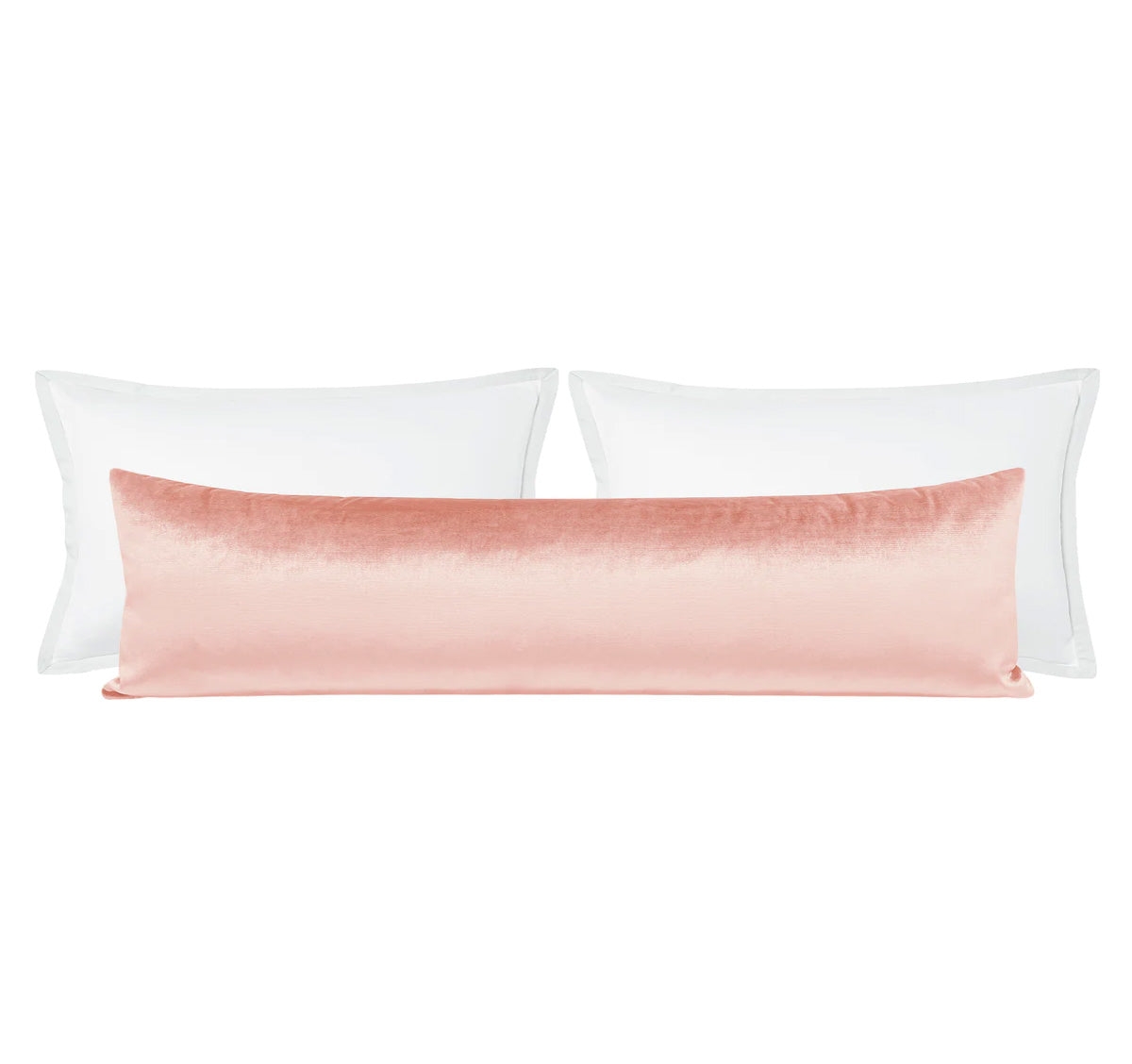 THE XL LUMBAR :: FAUX SILK VELVET // PINK PEONY - BY THE YARD - Image 0