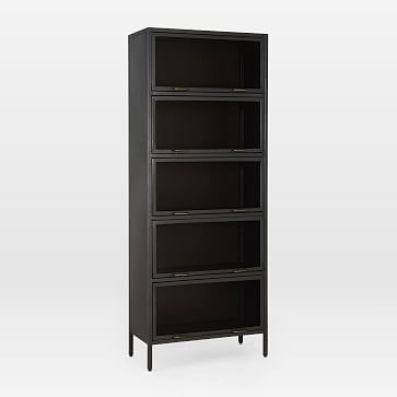 Iron & Glass Barrister Cabinet - Image 1