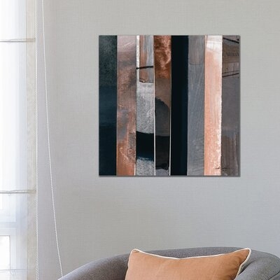 Collage Abstraction V-IV by Kathy Morton Stanion - Wrapped Canvas Painting - Image 0