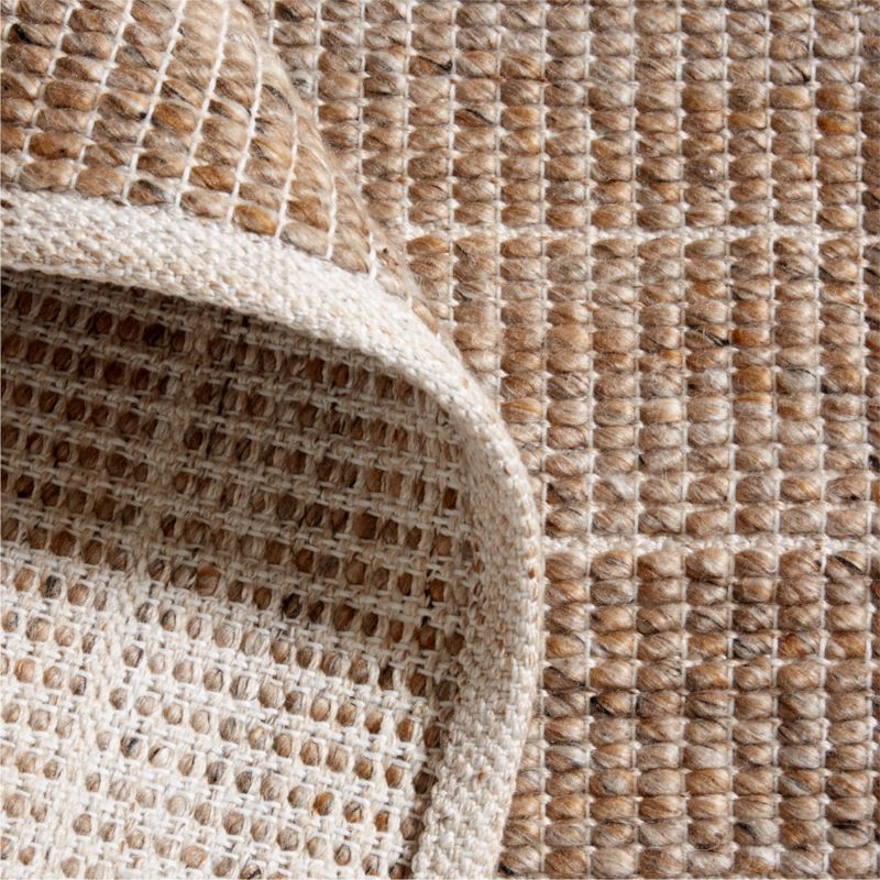 Andalucia Performance Handwoven Beige Area Rug 10'x14' - Image 1