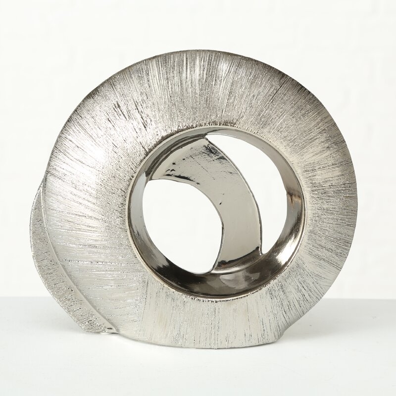 Zauber Incised Double Infinity Ring Sculpture - Image 5