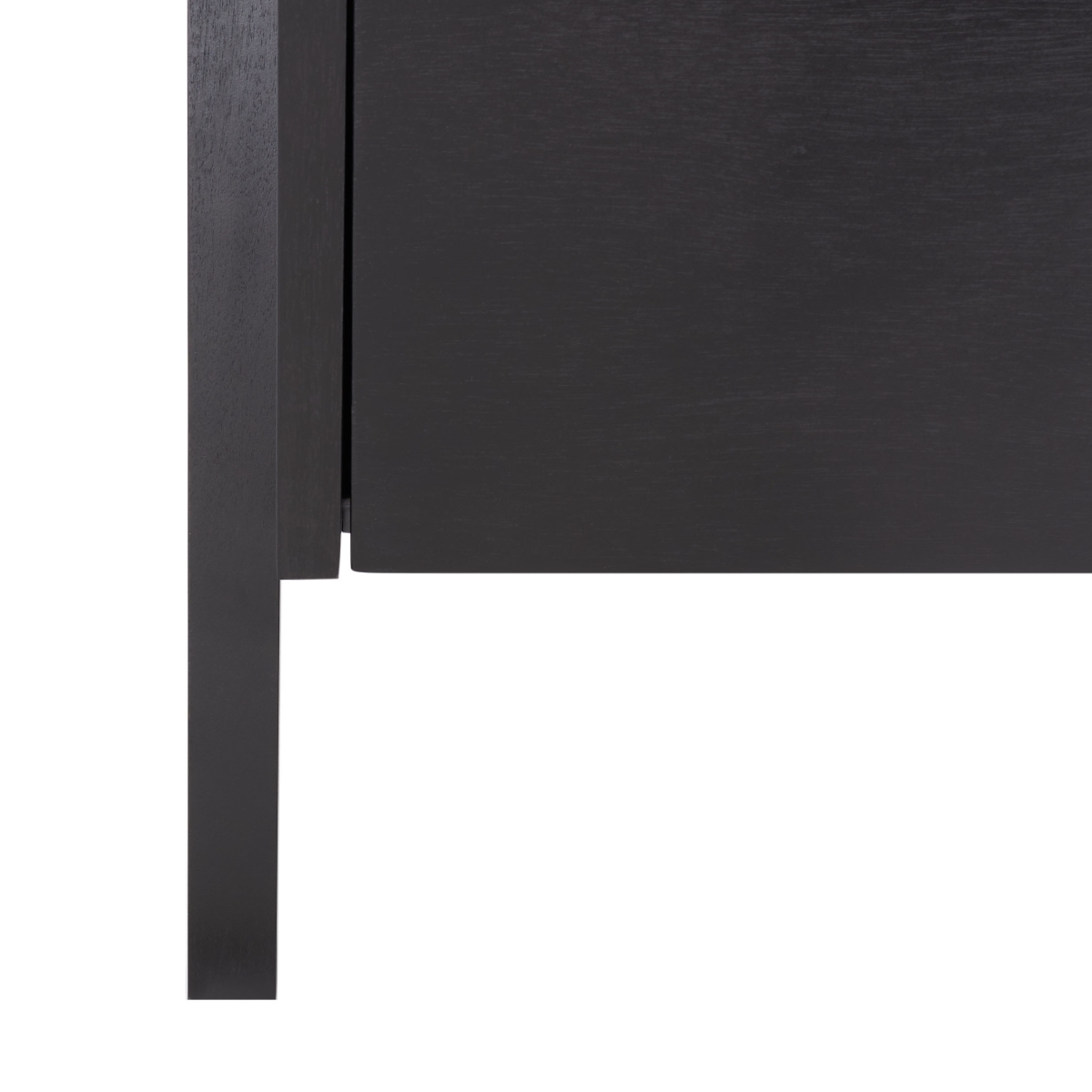 Lavina 3 Shelf 1 Door Etagere - Black - Safavieh - Image 4
