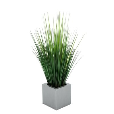 21.'' Artificial Reed Grass in Pot - Image 0