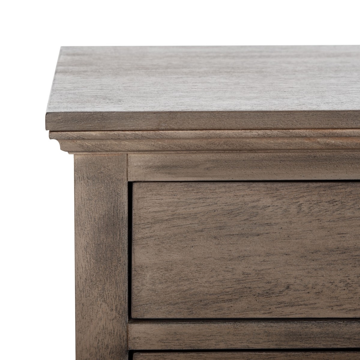 Lisabet 3 Drawer Wood Nightstand - Light Brown - Image 3