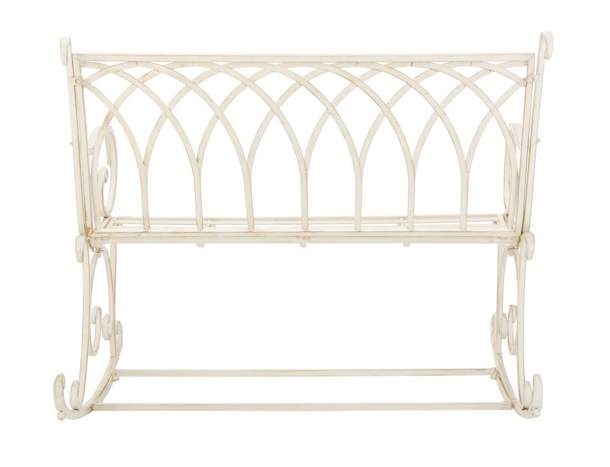 Ressi Rock Bench - Pearl White - Safavieh - Image 7