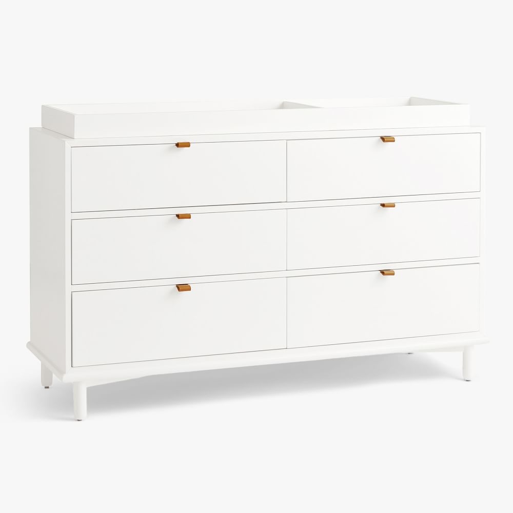 Nash Wide Changing Table, White, WE Kids - Image 0
