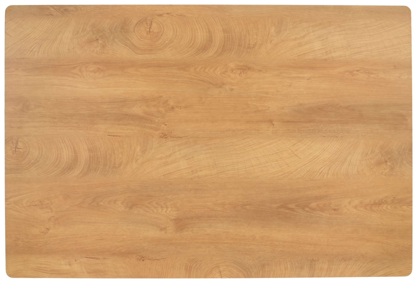 Lexzandra Dining Table - Natural / Black - Safavieh - Image 5