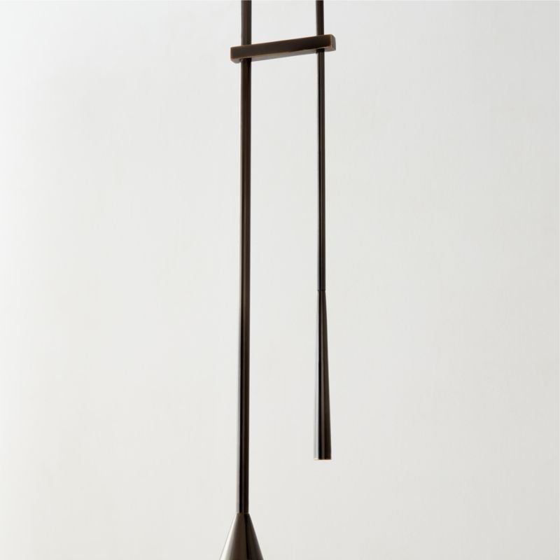 Brio Blackened Brass Pendant Light - Image 2