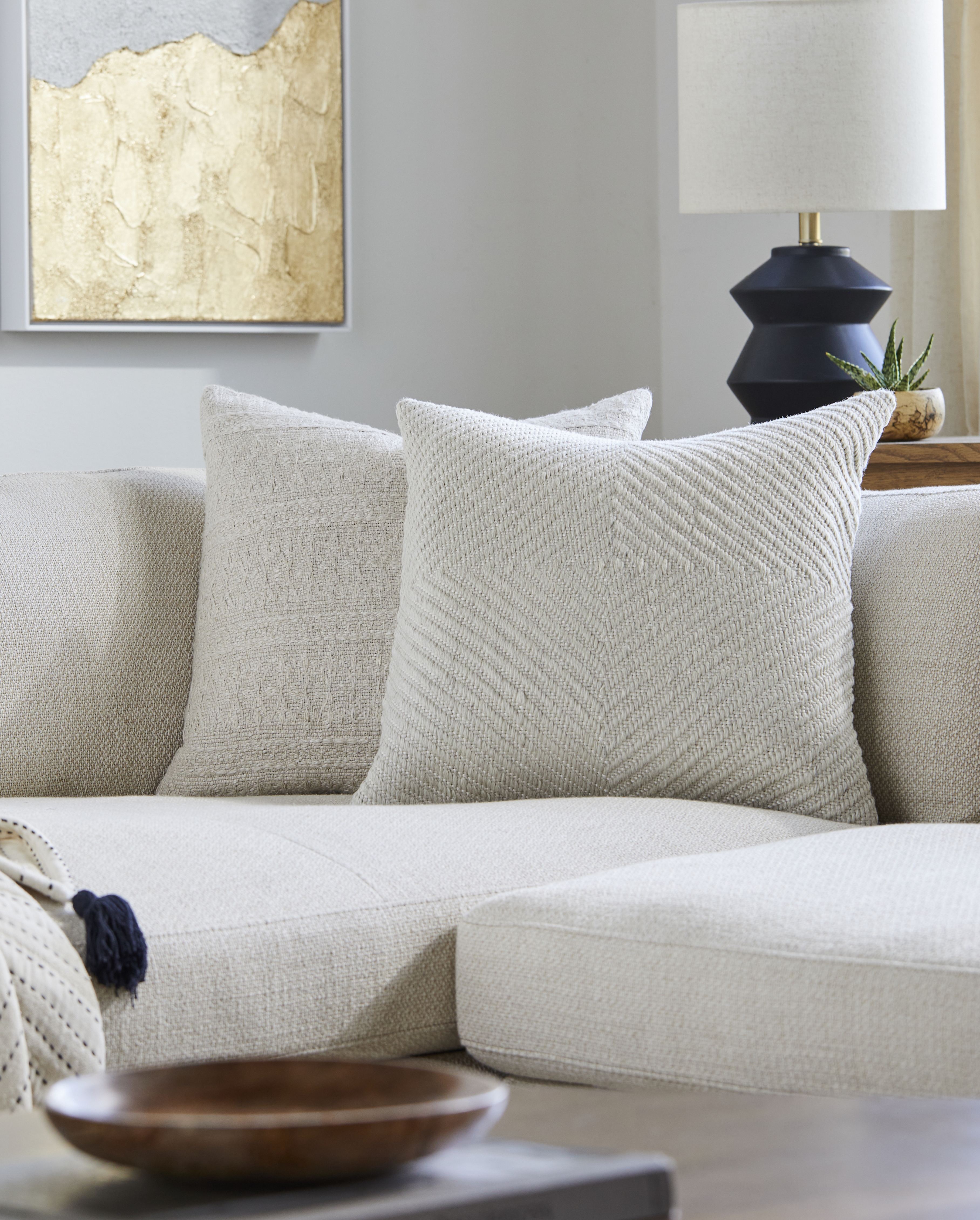 Cairn CAI-001 18"L x 18"W Pillow Cover - Image 1