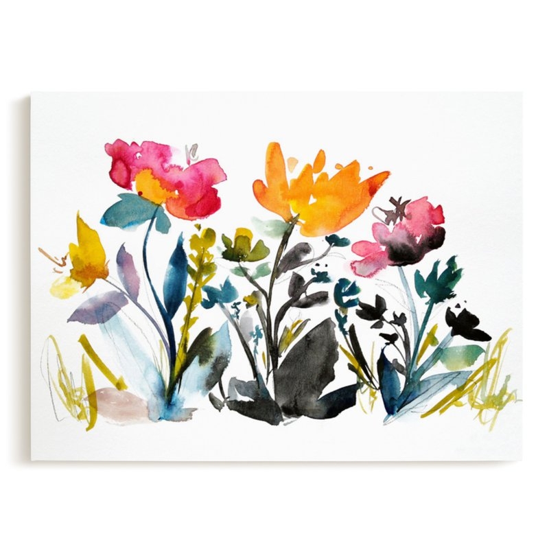 Island Wildflowers No.2 Limited Edition Fine Art Print 1 - Image 0