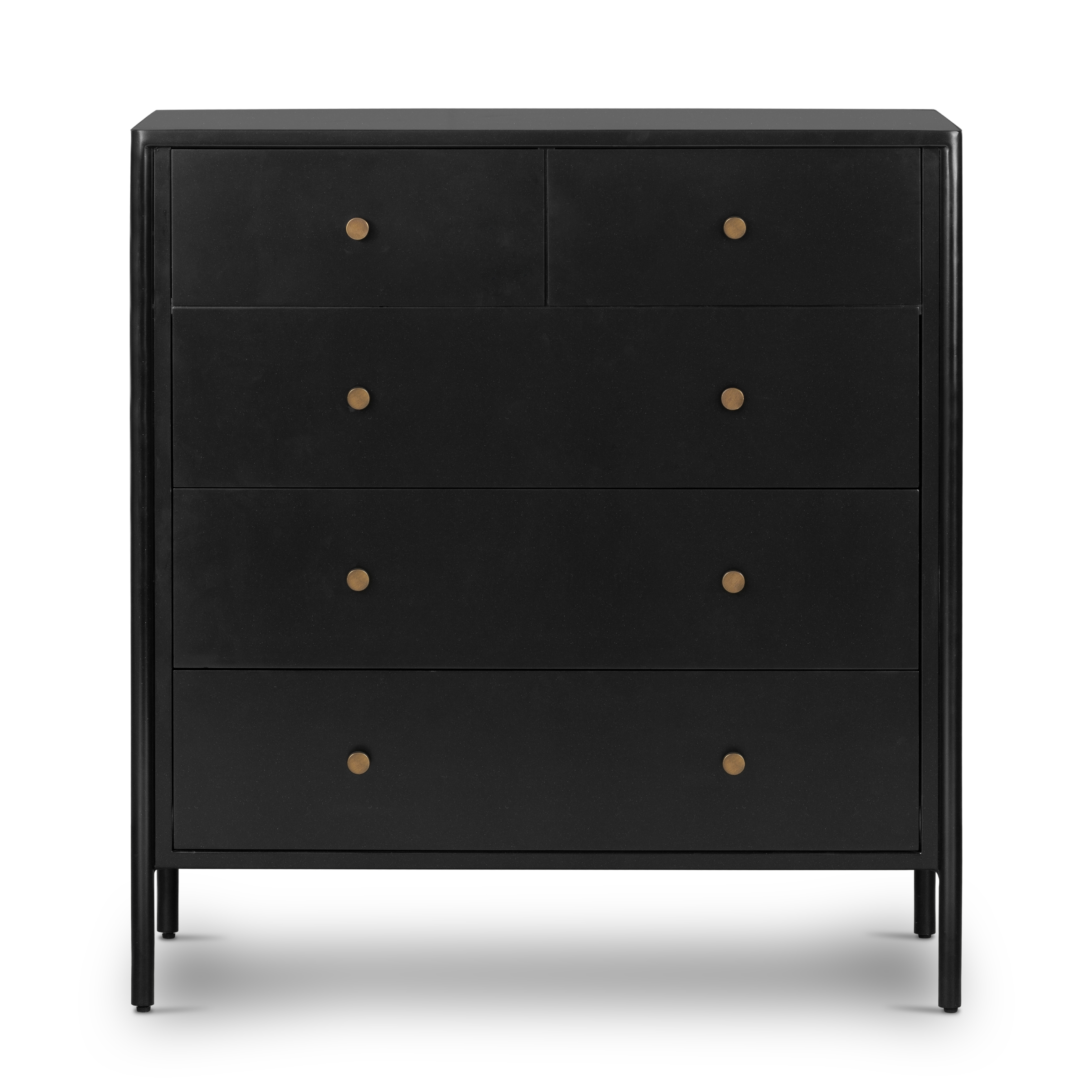 Soto 5 Drawer Dresser-Black - Image 3