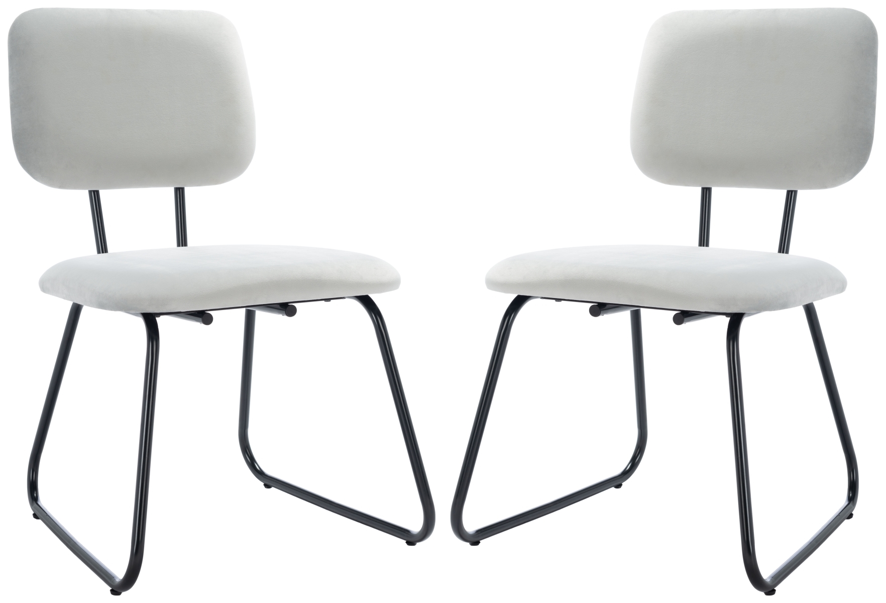 Chavelle Side Chair - Grey / Black - Safavieh - Image 0