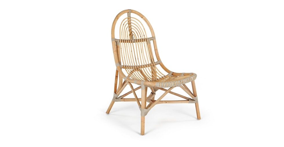 Clea Natural Lounge Chair - Image 0