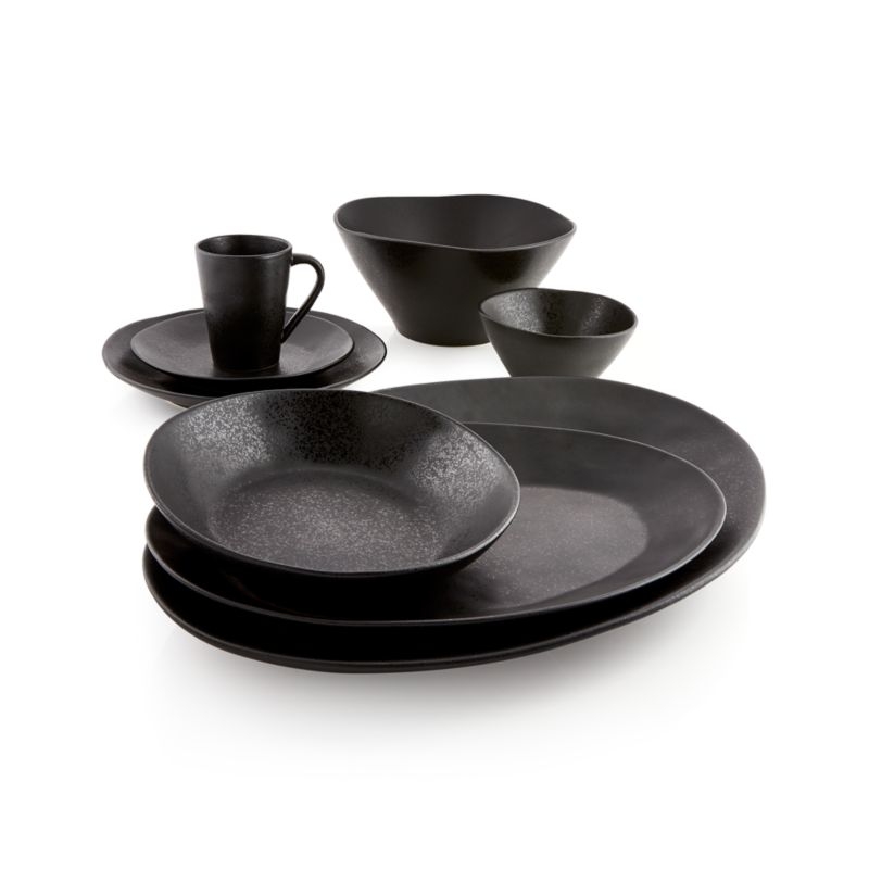 Marin Matte Black Cereal Bowls, Set of 8 - Image 10