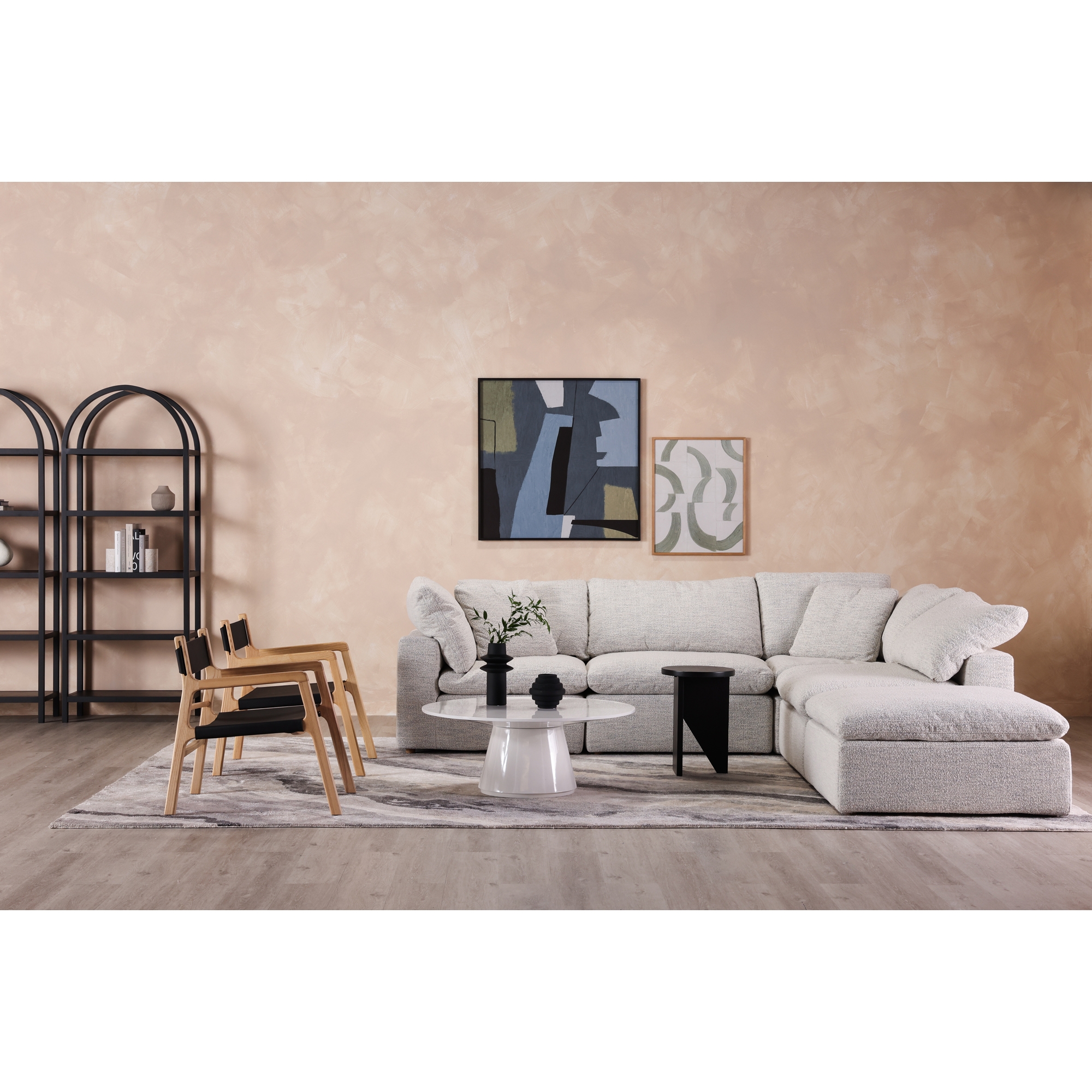 Terra Condo Slipper Chair Coastside Sand - Image 9