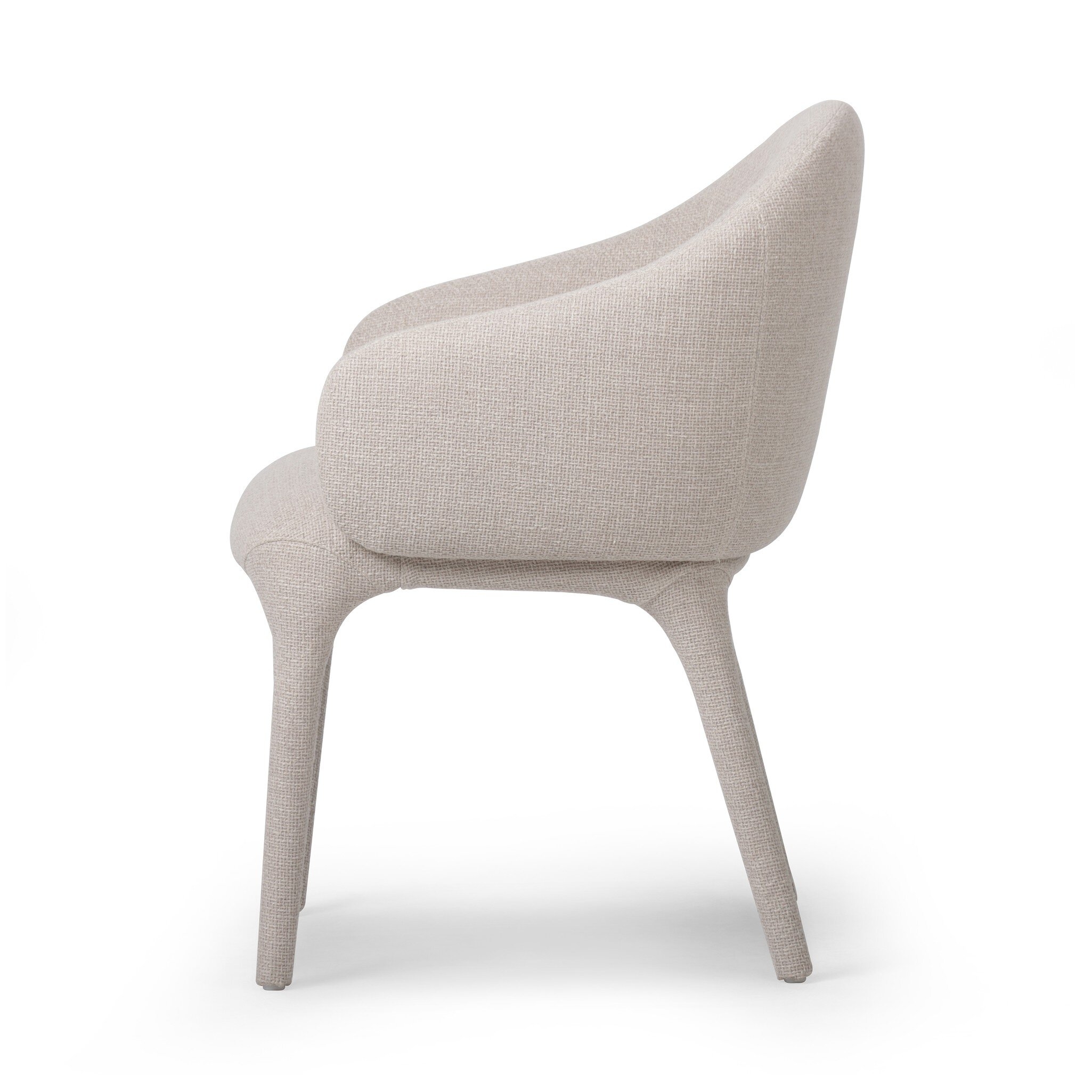 Bensen Dining Armchair - Gibson Taupe - Image 2