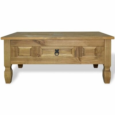 Shanelle Mexican Coffee Table with Storage - Image 0