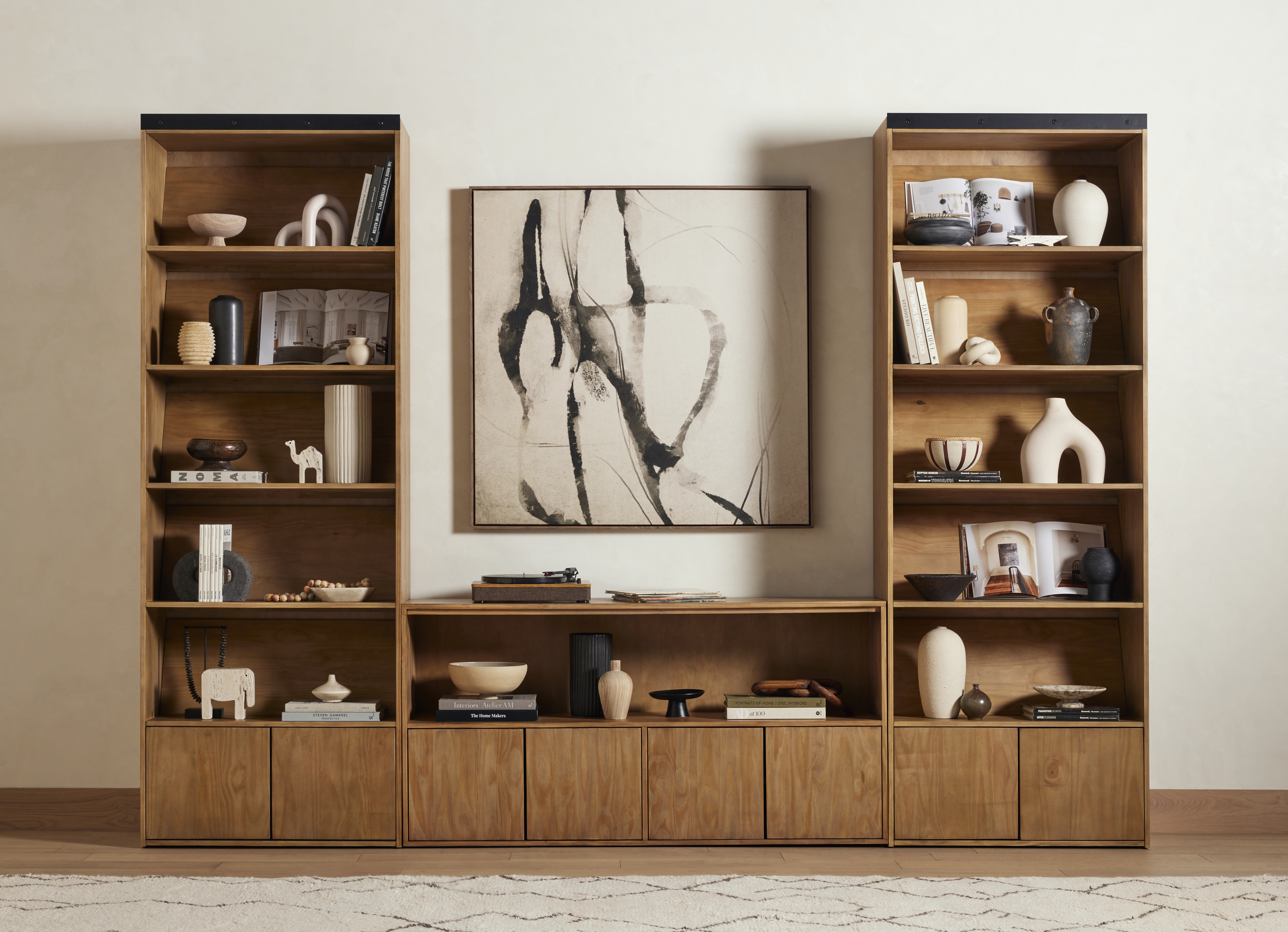 Bane Bookshelf - Smoked Pine - Image 17