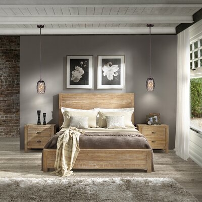 Montauk Solid Wood Bed - Image 0