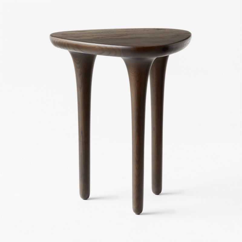 Macello Brown Oak Side Table - Image 2