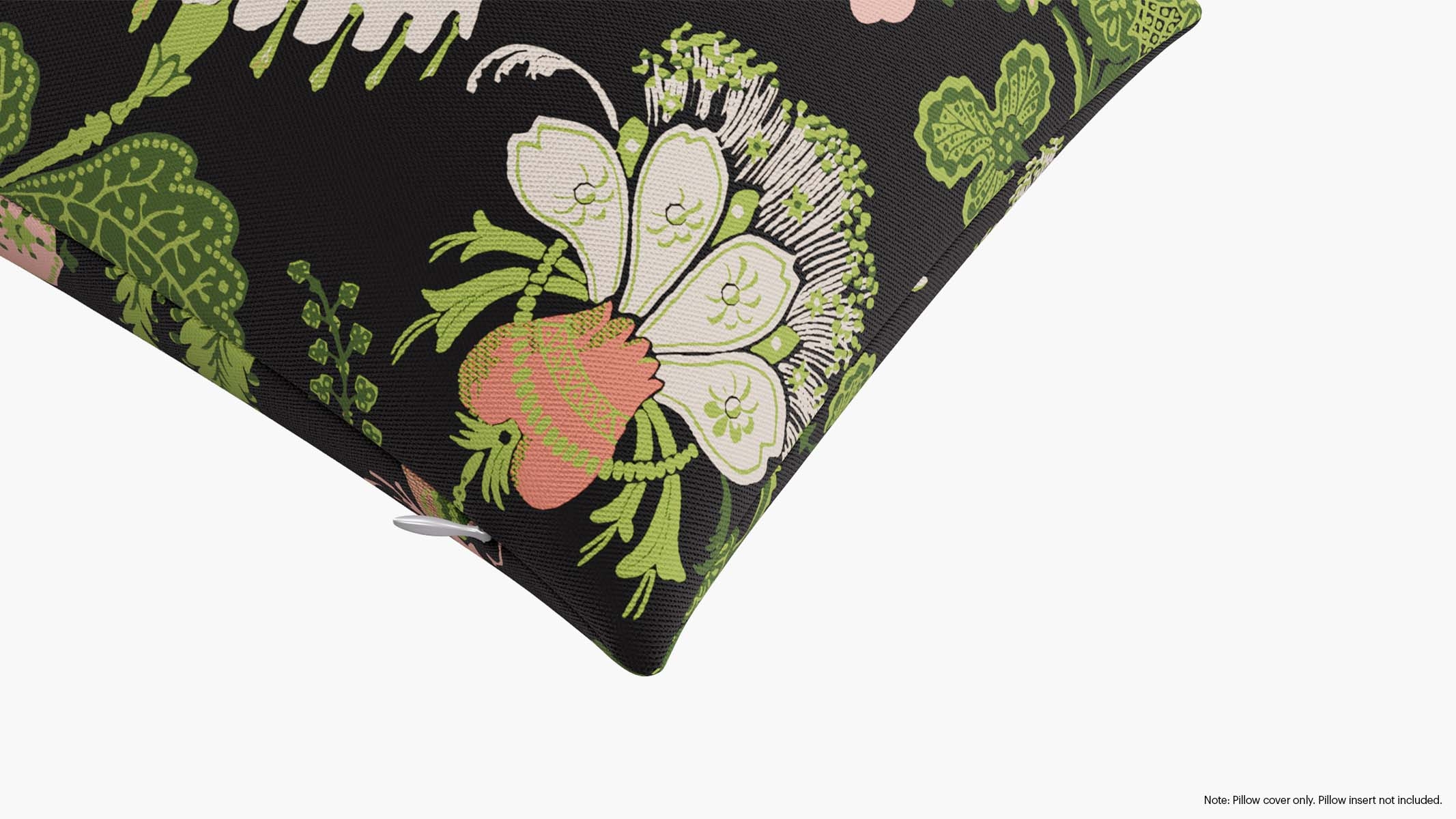 Throw Pillow Cover 14" x 30", Coral Onyx Rossetta, 14" x 30" - Image 1