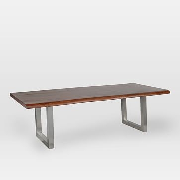 Live Edge Wood 94" Rectangle Dining Table - Image 3