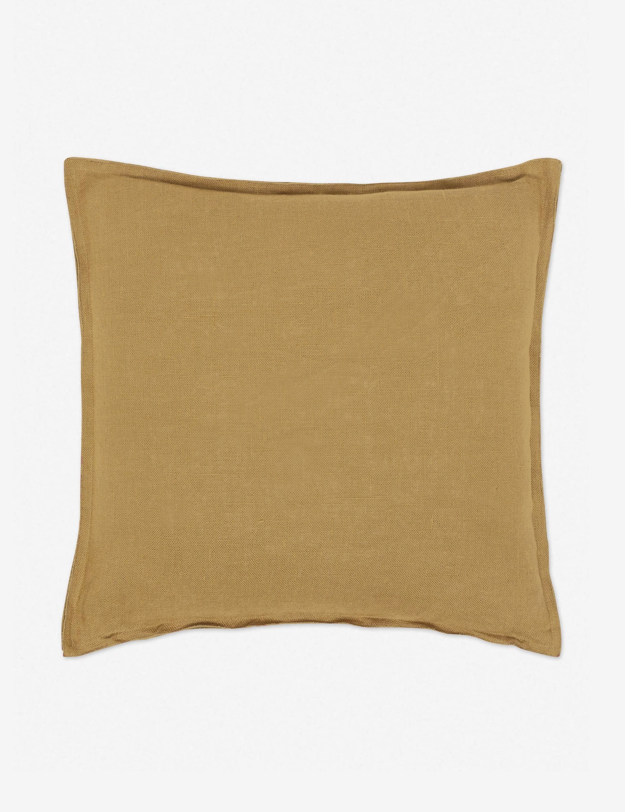 Arlo Linen Pillow, Marigold - Image 0