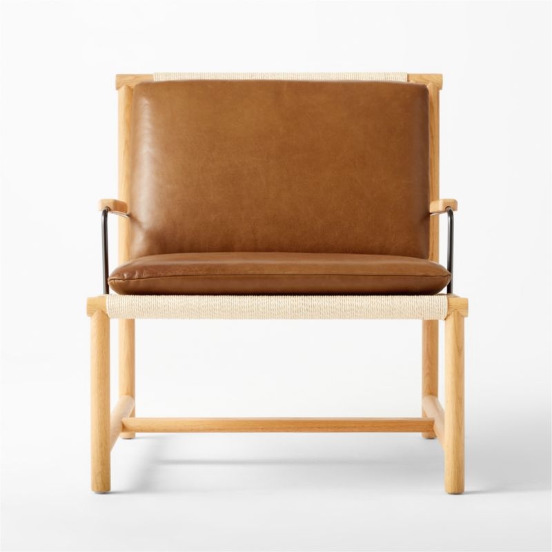 Anacapa Saddle Leather Lounge Chair - Image 5
