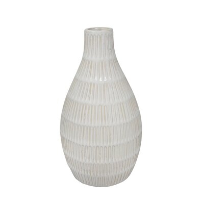 Domingue Ceramic Tribal Look Table Vase - Image 0