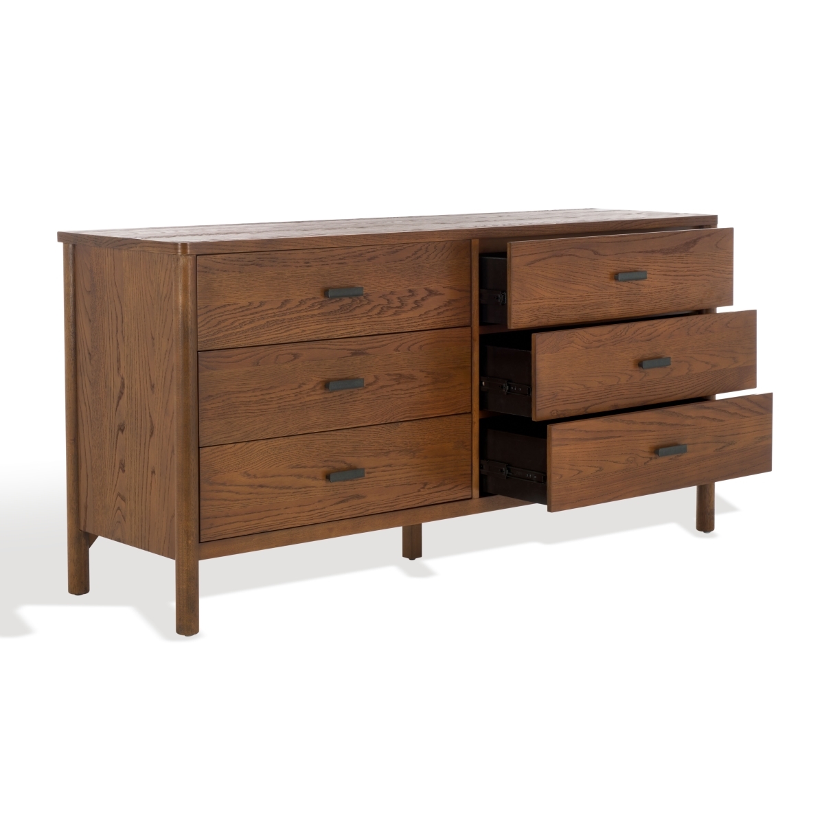Jaylessa Wood Dresser - Medium Oak - Image 4