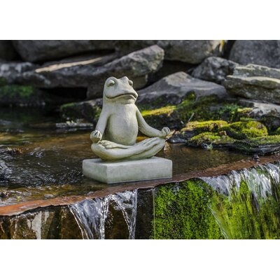 Mini Zen Frog Statue - Image 0
