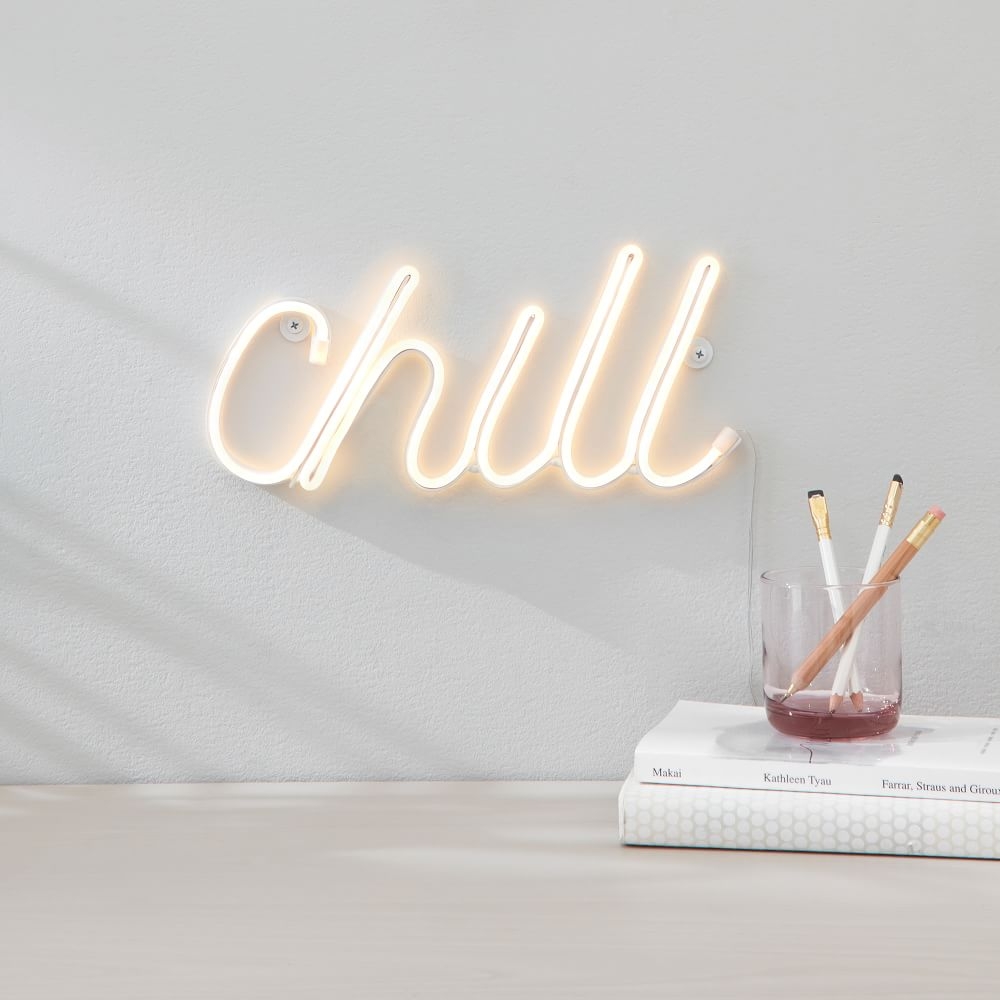 Chill LED Neon Wall Light, WE Kids - Image 0