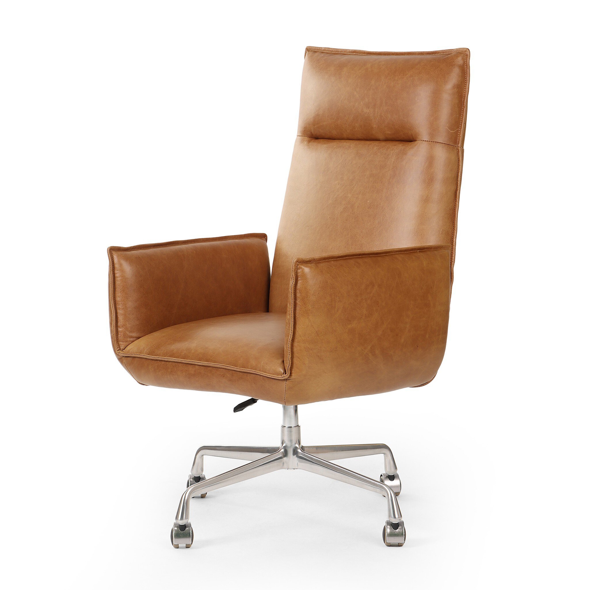 Lionel Desk Chair - Chaps Saddle - Image 1