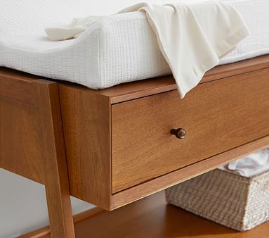 west elm x pbk Mid-Century Changing Table, Acorn, In-home - Image 2