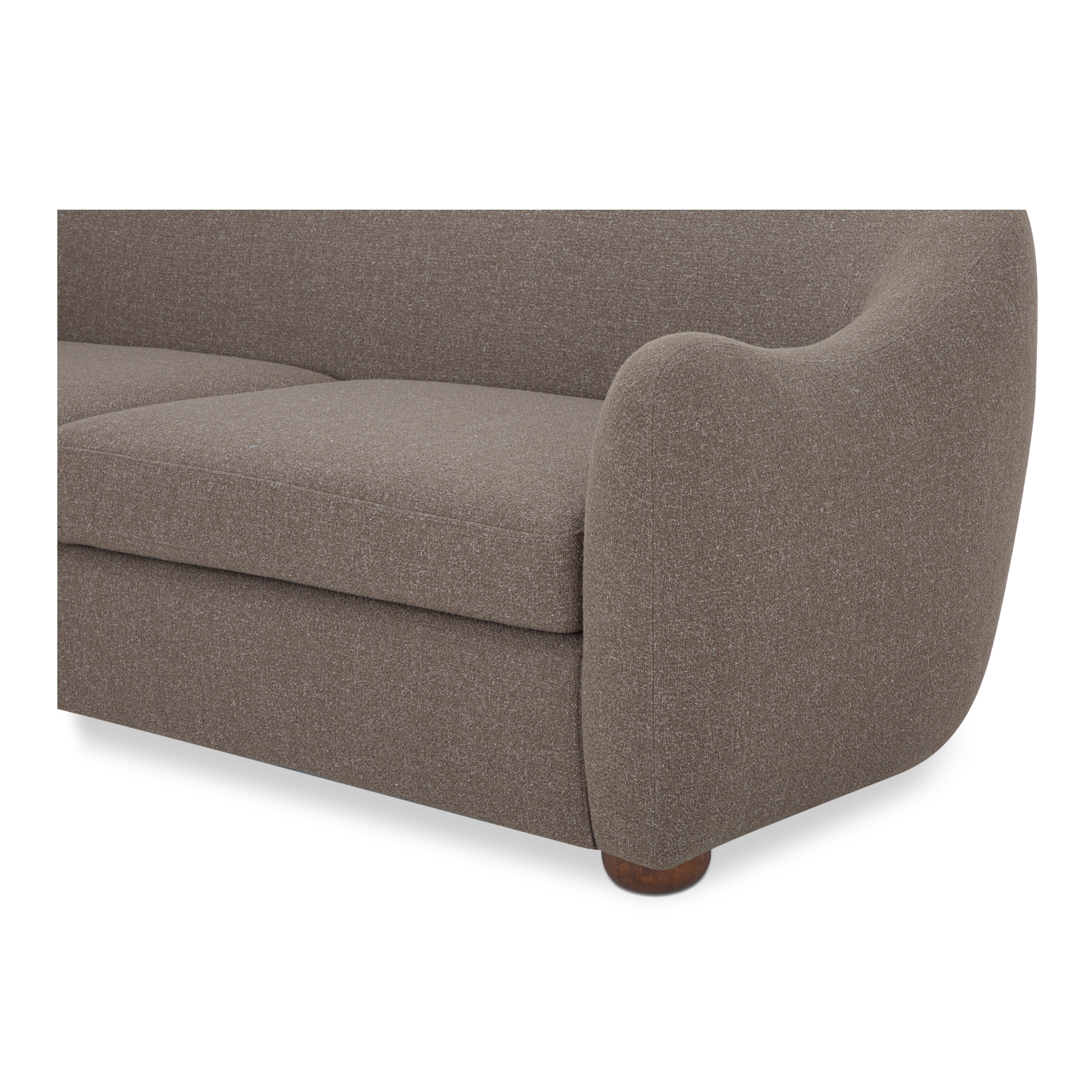 Bria Sofa Brown - Image 4