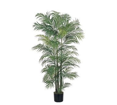 Faux Wide Areca Palm Tree, 7' - Image 1