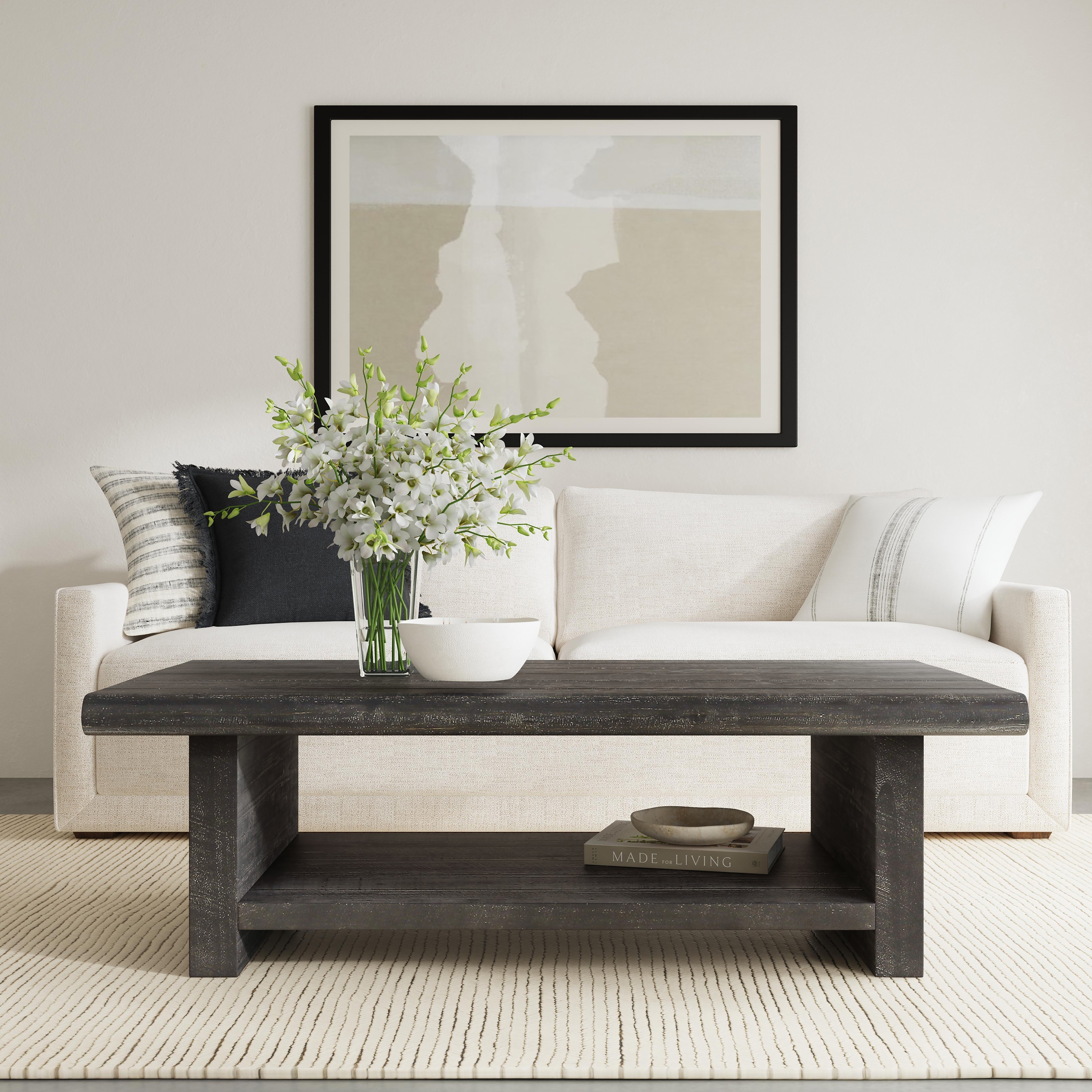 Larson 58" Coffee Table Black - Image 6