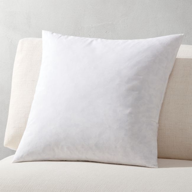 Feather-Down Throw Pillow Insert 18"x18" - Image 0
