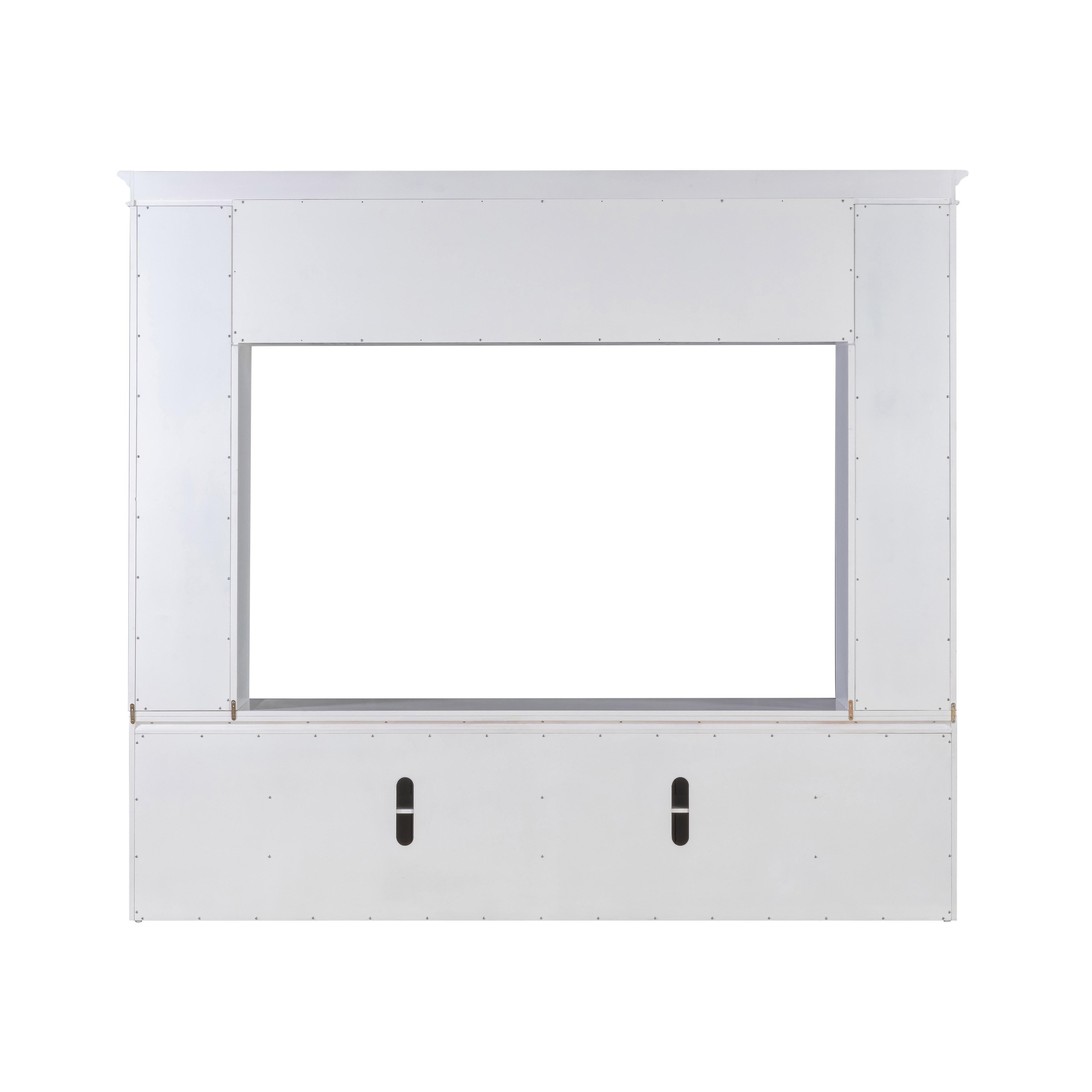 Virginia White Entertainment Center for TVs up to 75" - Image 7