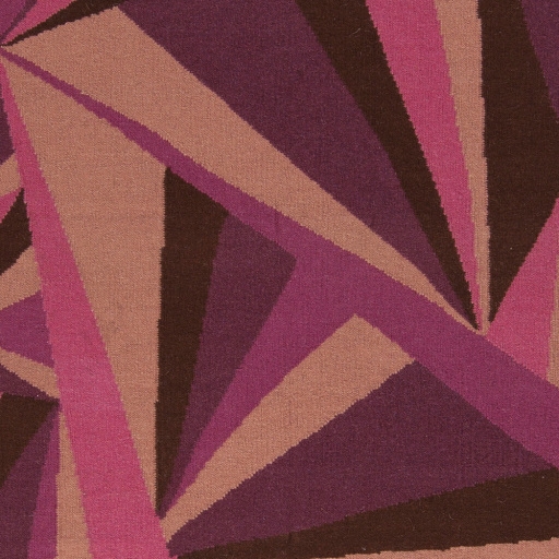 Voyages Purple Indoor 3'6" x 5'6" Handmade Rug - Image 1