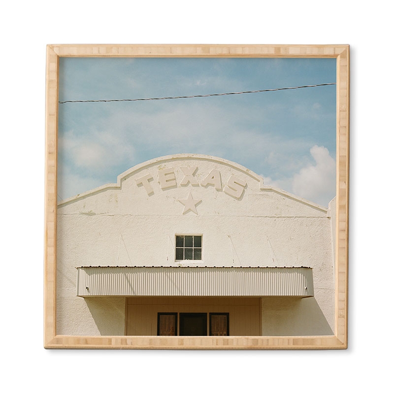 Marfa Texas Xxii On Film by Bethany Young Photography - Framed Wall Art Basic White 20" x 20" - Image 0