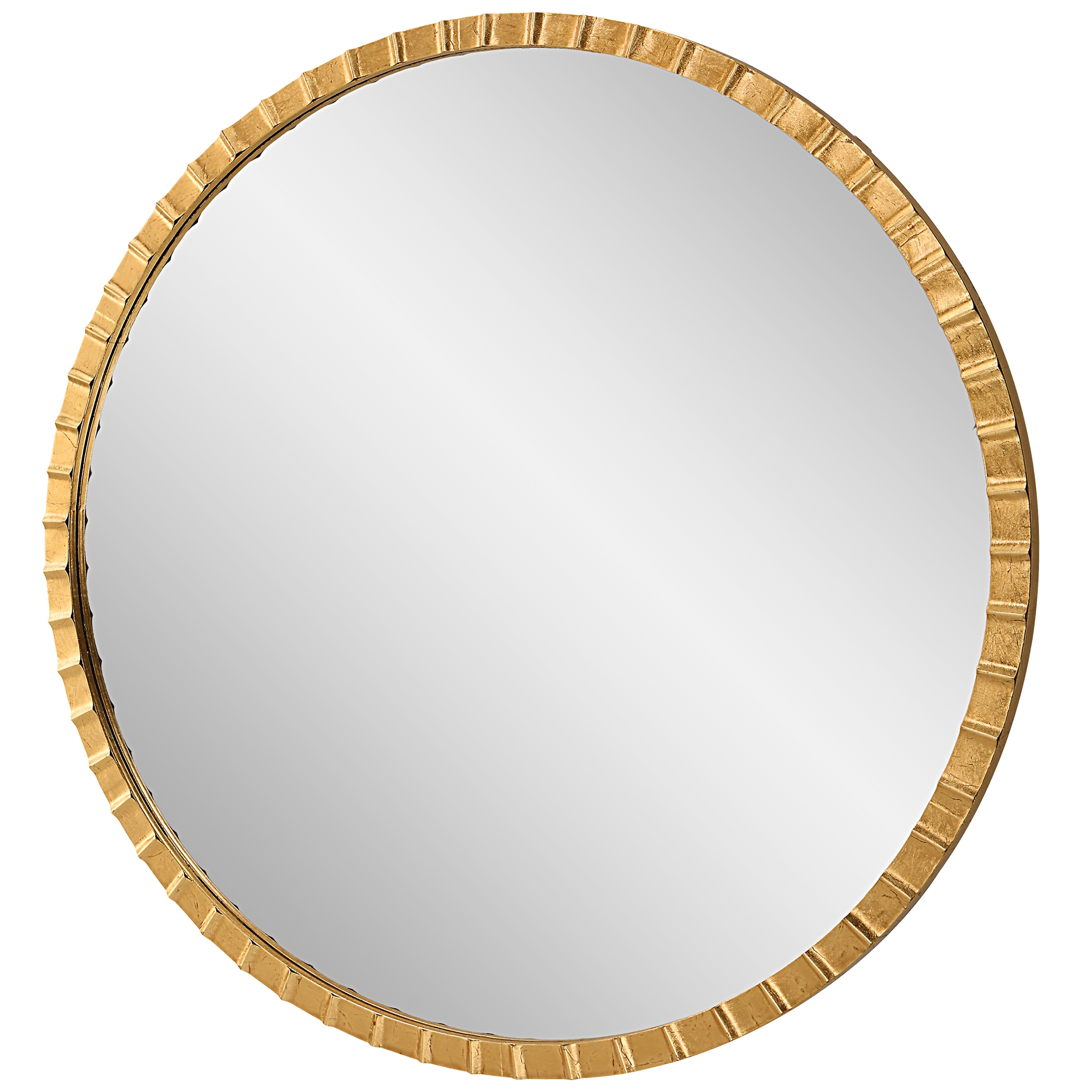 Dandridge Gold Round Mirror - Image 3